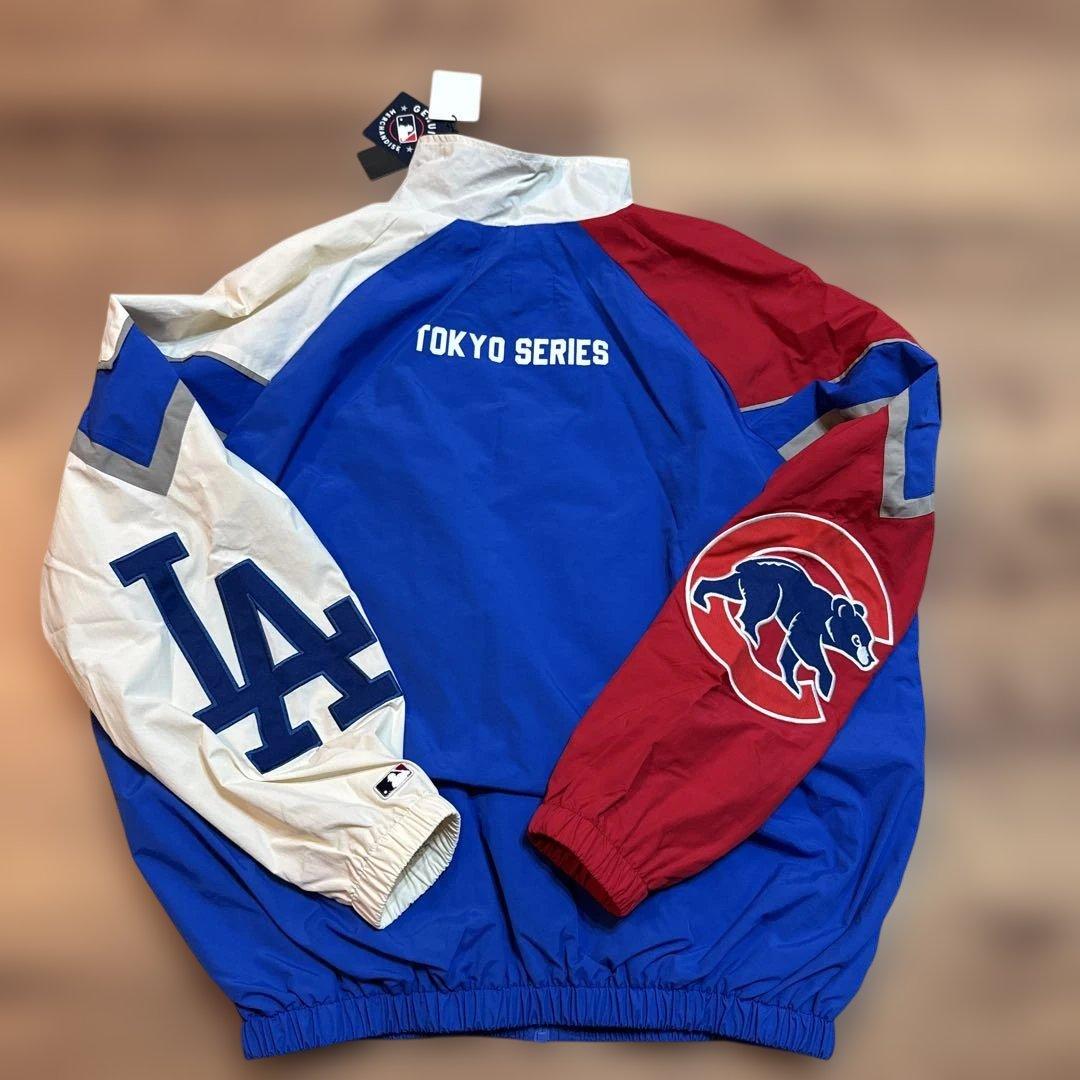 MLB ドジャース・カブス コラボジャケット