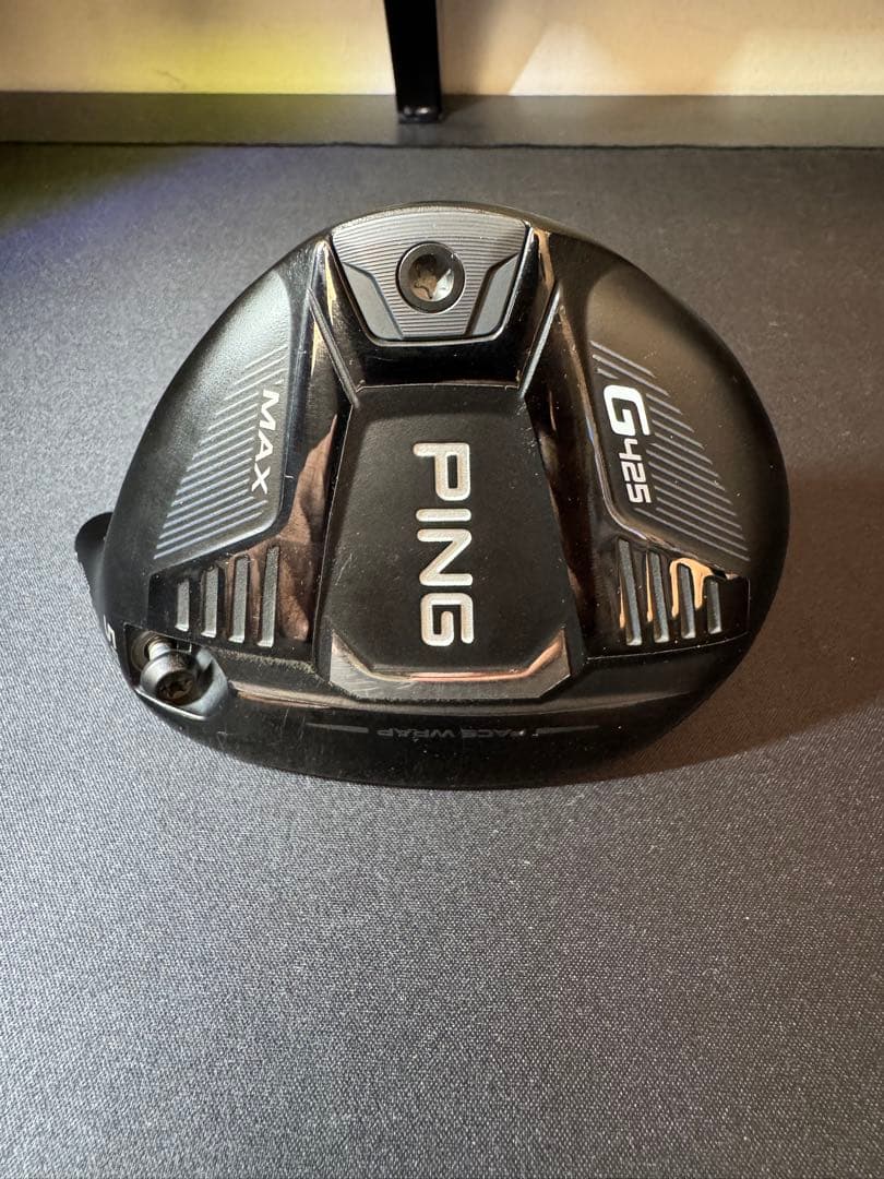 PING G425 MAX 5w ヘッドのみ　17.5° ヘッドカバー付き
