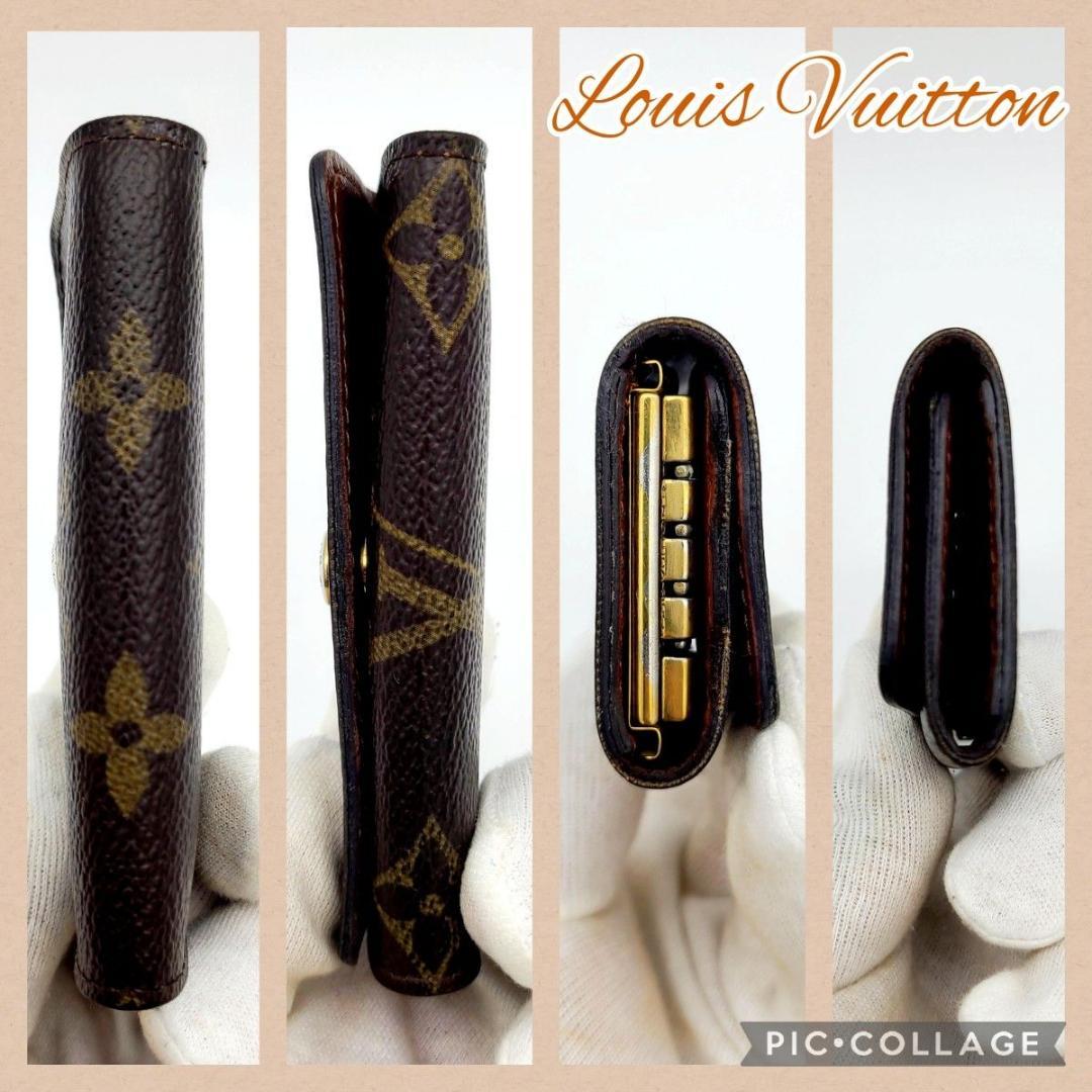 美品 ルイヴィトン キーケース ミュルティクレ4モノグラム M69517