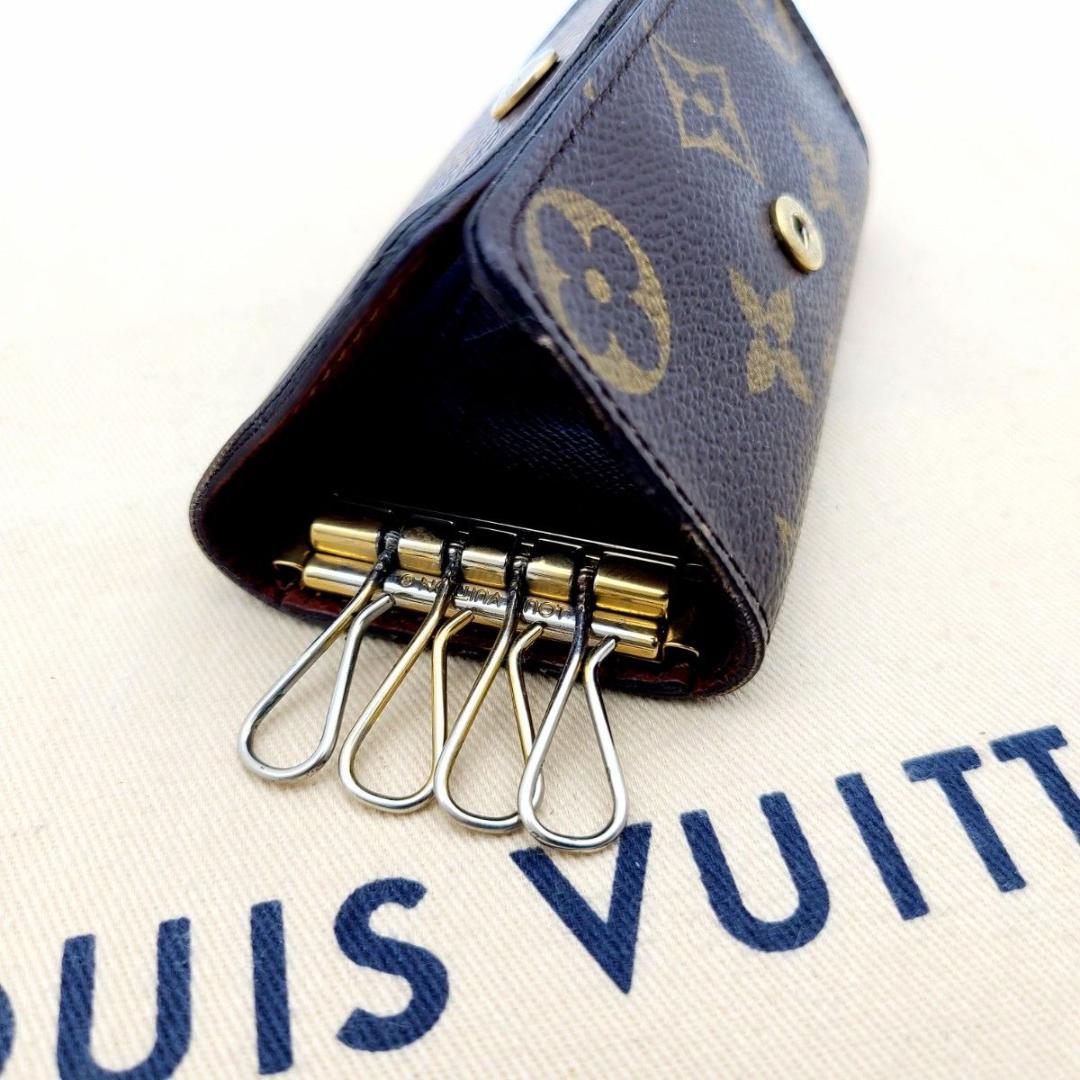 美品 ルイヴィトン キーケース ミュルティクレ4モノグラム M69517