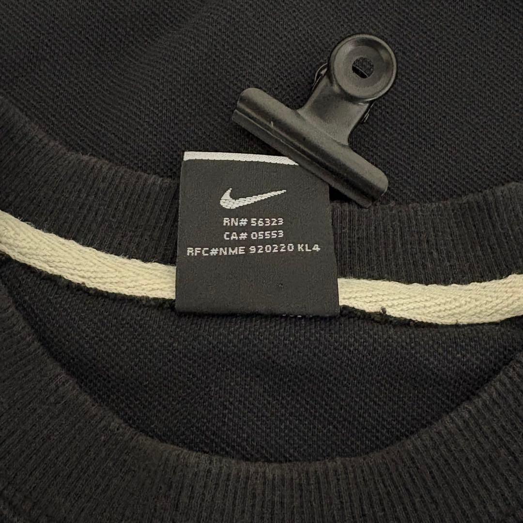 NIKE GOLFラグランスウェット Y2K テック XLサイズ ブラック