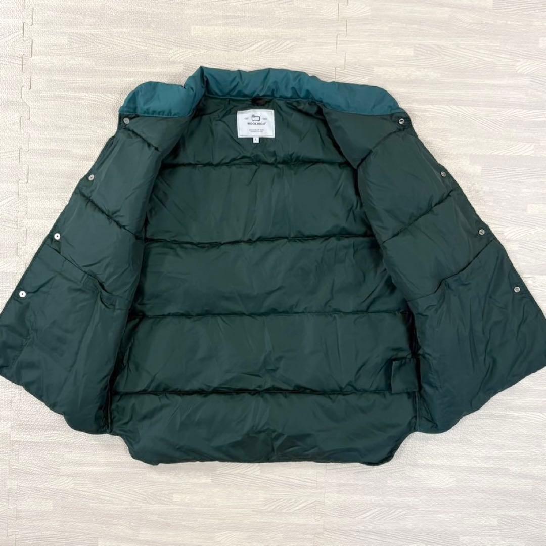 23君さま 新品同様✨ビームス　ウールリッチ　2023　ダウンベスト　グリーン