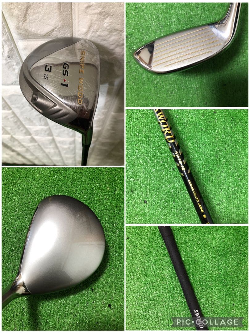 初心者おすすめ☆メンズゴルフクラブセット☆カタナ SWORD☆キャディバッグ付