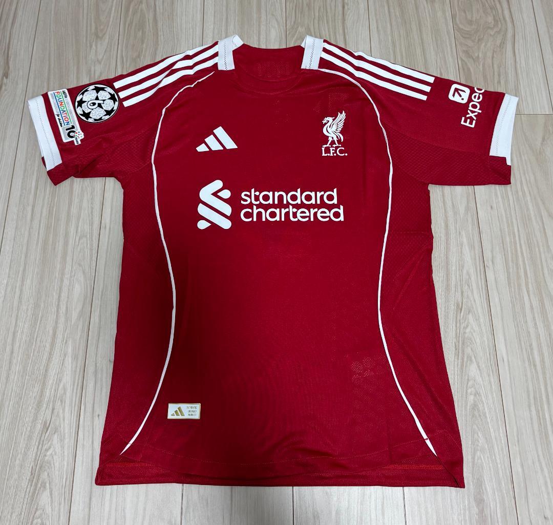 25/26 リヴァプール  ユニフォーム 遠藤 航 Lサイズ