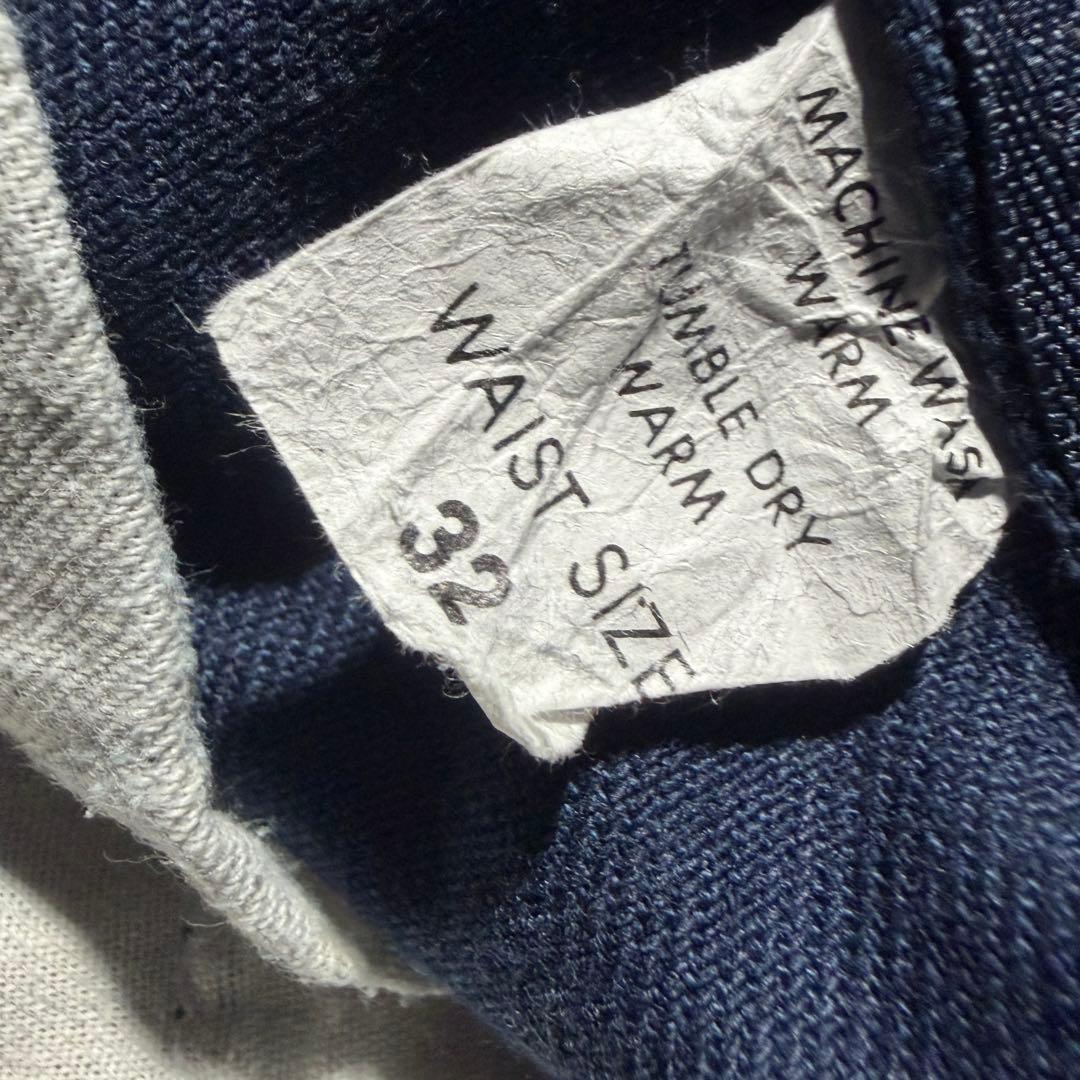 【W32】 USA製BEN DAVIS フリスコパンツ ネイビー　90s