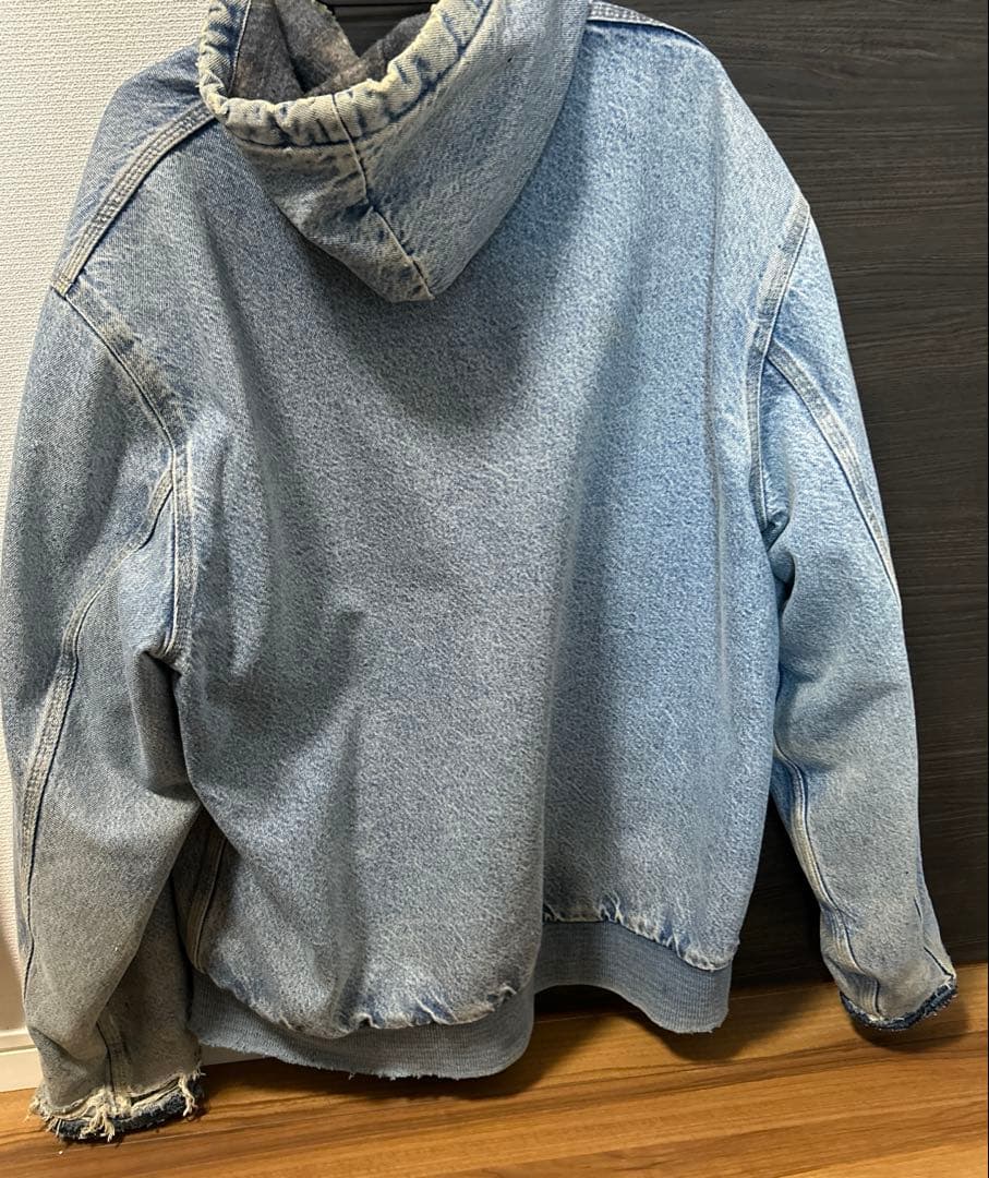Carhartt 90s アクティブジャケット デニムフードジャケット