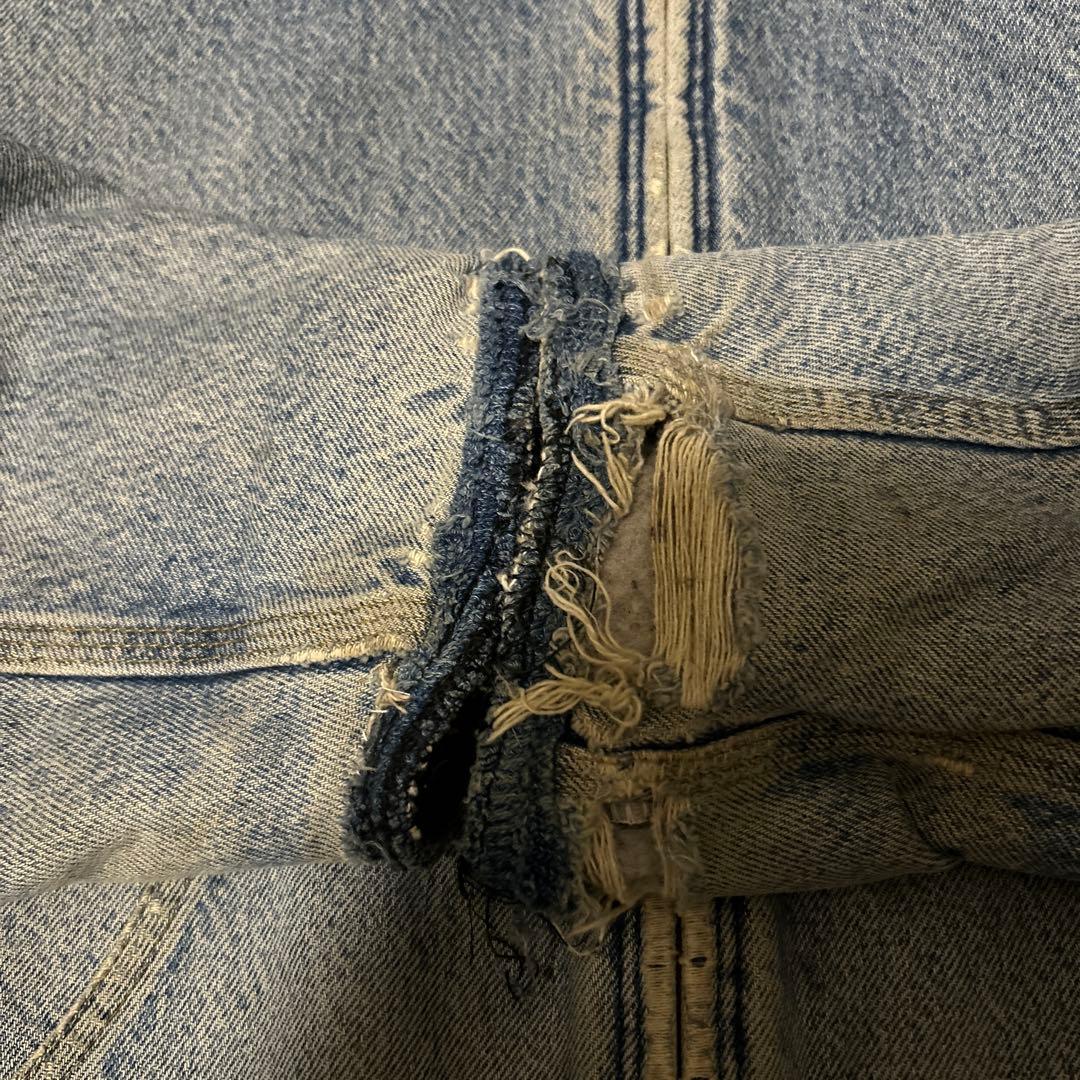 Carhartt 90s アクティブジャケット デニムフードジャケット