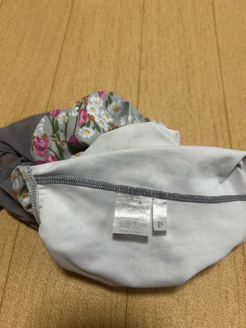 stina 花柄レオタード グレー タイプH