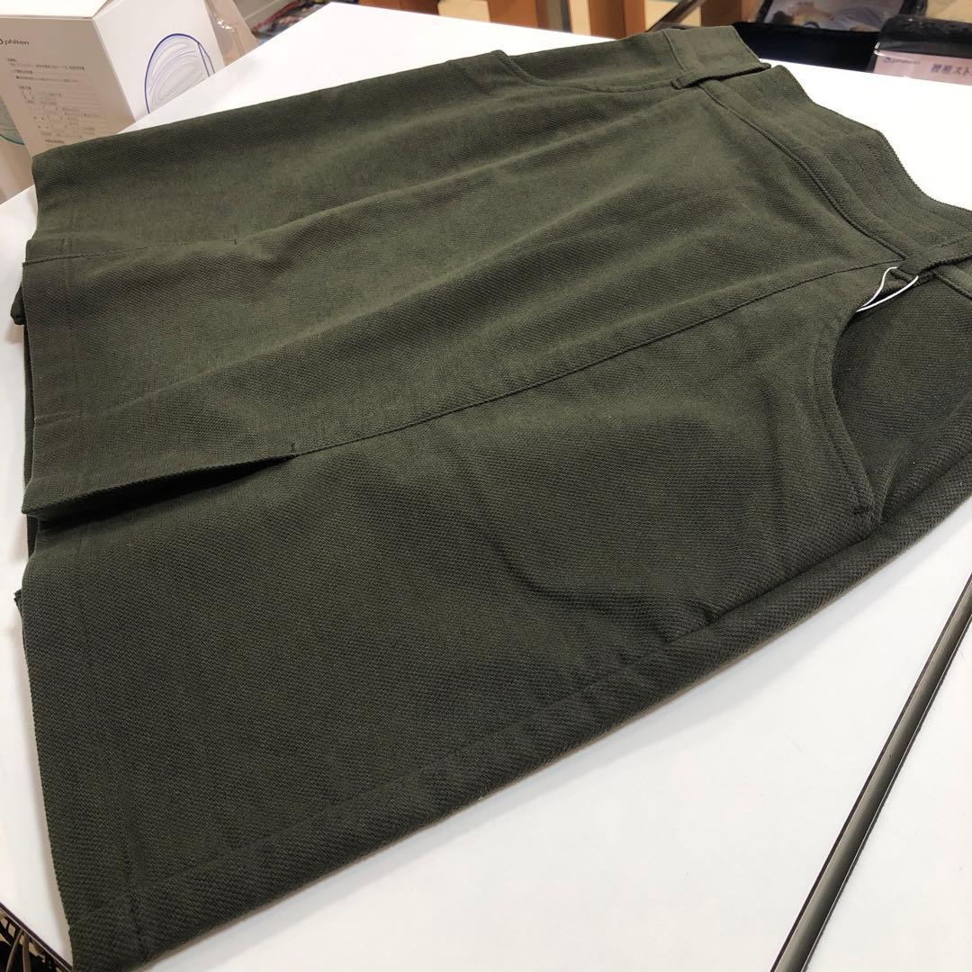 マンシングウエアレディスゴルフスカート ダークグリーンL