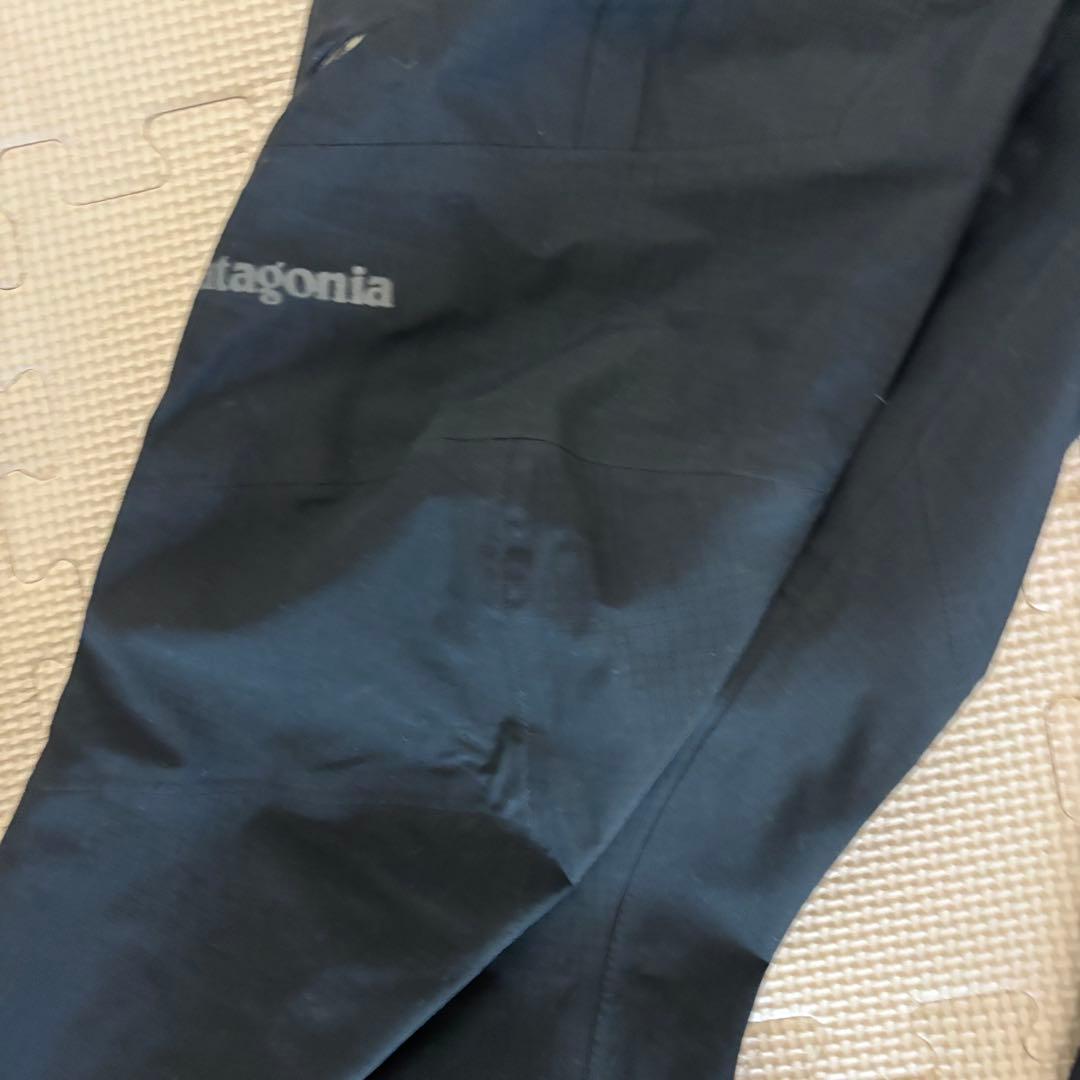 patagonia スキーオーバーオール S 黒