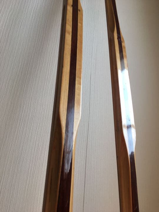 昭和？の木製スキー なんと新品！未使用！