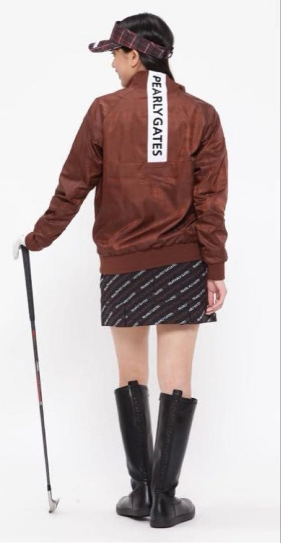 ★新品★パーリーゲイツ ナイロン 撥水ブルゾン 蓄熱保温 サイズ0