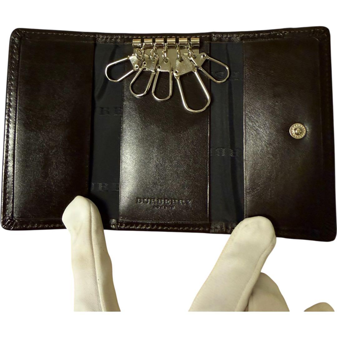 【ハムスター】Burberry バーバリー　ノバチェック5連キーケース