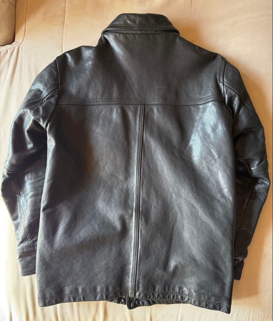 bedwin レザーカーコート 野村訓市