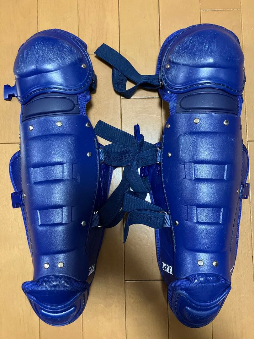 Mizuno 少年軟式野球　ミズノ　キャッチャー防具セット　パステルネイビー