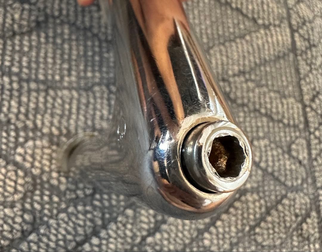 NJS NITTO 日東 ステム 鉄 100mm 58度