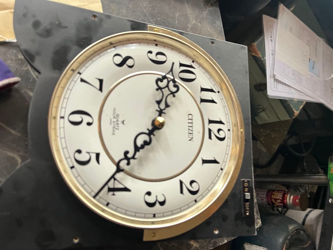 ゼンマイ振り子時計、振り子時計、 リメイク時計、エイコー社パーツ、完動品