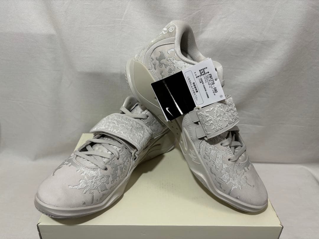 シューズ(男性用) nike jordan zion 3 se pf light bone 28