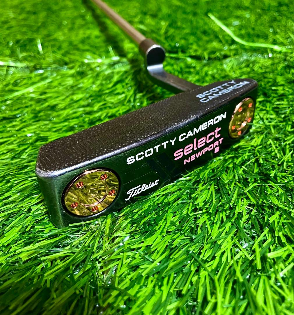 限定　スコッティキャメロン　スタジオセレクト　ニューポート2 Tピンクカスタム