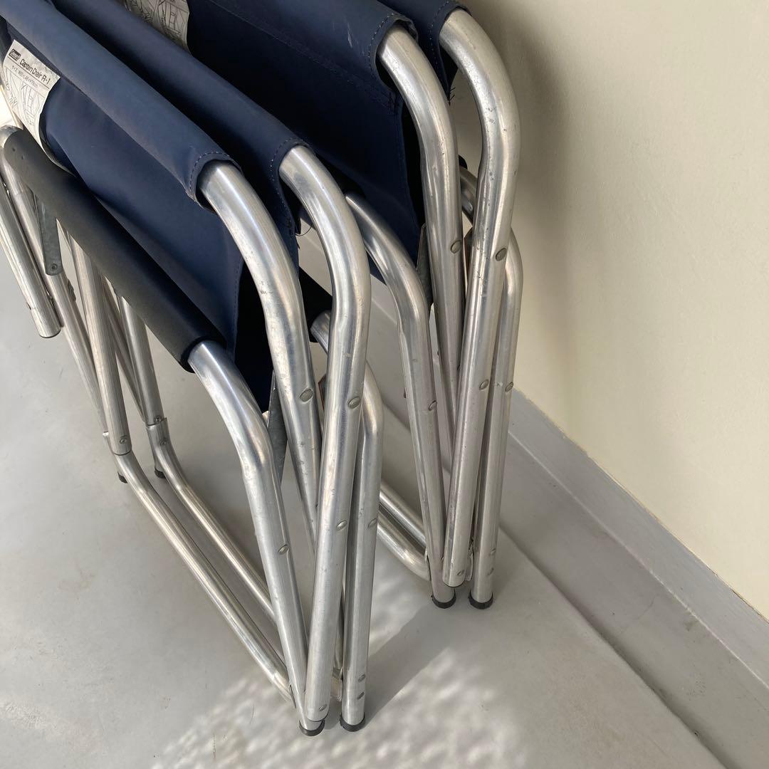 【希少USA製】コールマン キャプテンチェアR-1・2脚セット（収納袋付）