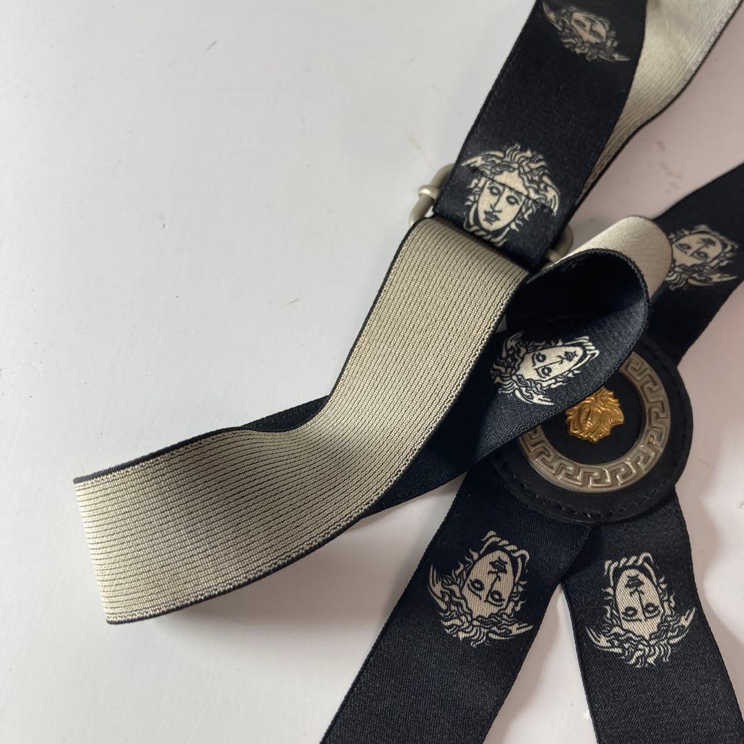小物 vintage VERSACE suspenders