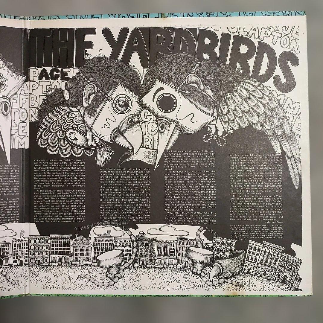 【ＵＳ.Org盤２ＬＰ】ヤードバーズ／ベック、クラプトン、ペイジ