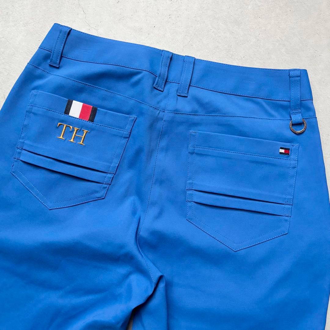 【極美品】  GOLF ストレッチロングパンツ ロゴ