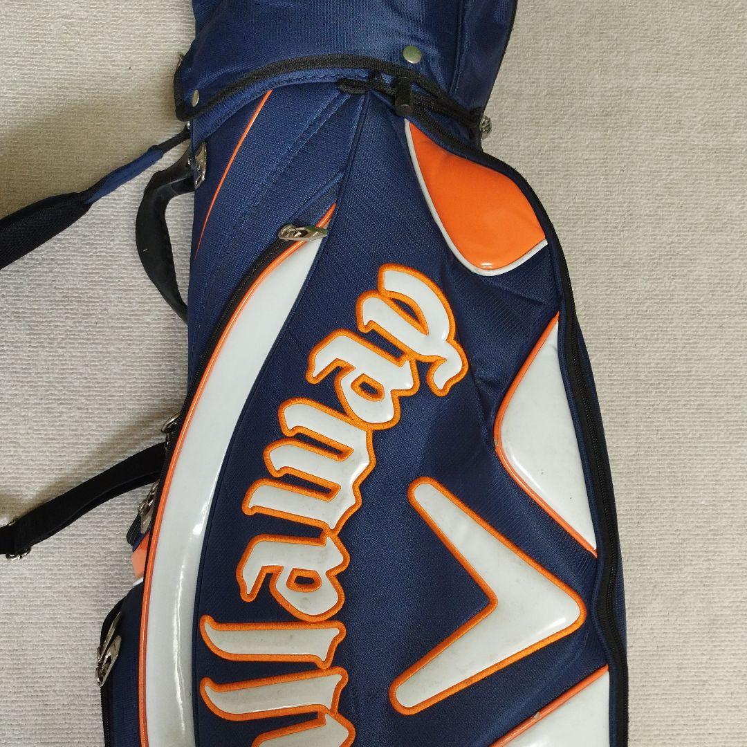 Callaway キャディバッグ ネイビー/オレンジ