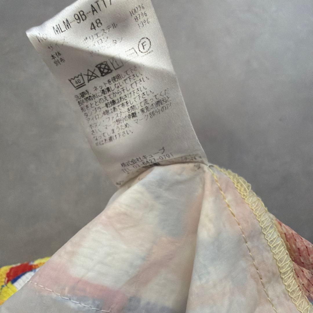 マークアンドロナ 日本製 ゴルフ ロゴテープ チェックショートパンツ