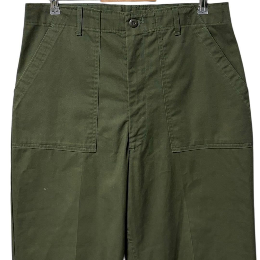 70s US ARMY OG-507ユーティリティトラウザー 米軍ベイカーパンツ