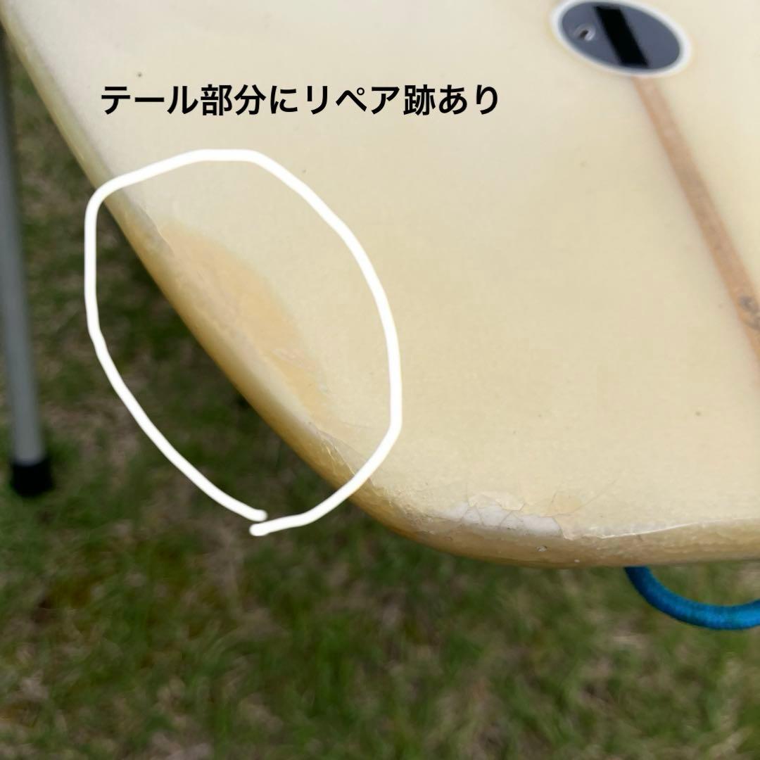 サーフボード ショート 6.2 FCS フィン デッキカバー リーシュコード付