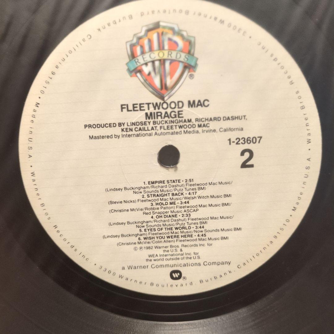 レア！ Fleetwood Mac / Mirage QUIEX II 限定盤