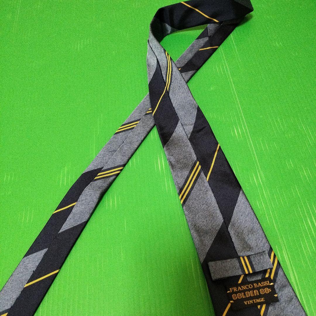 フランコバッシ　ネクタイ　未使用　ゴールデン80s ヴィンテージコレクション