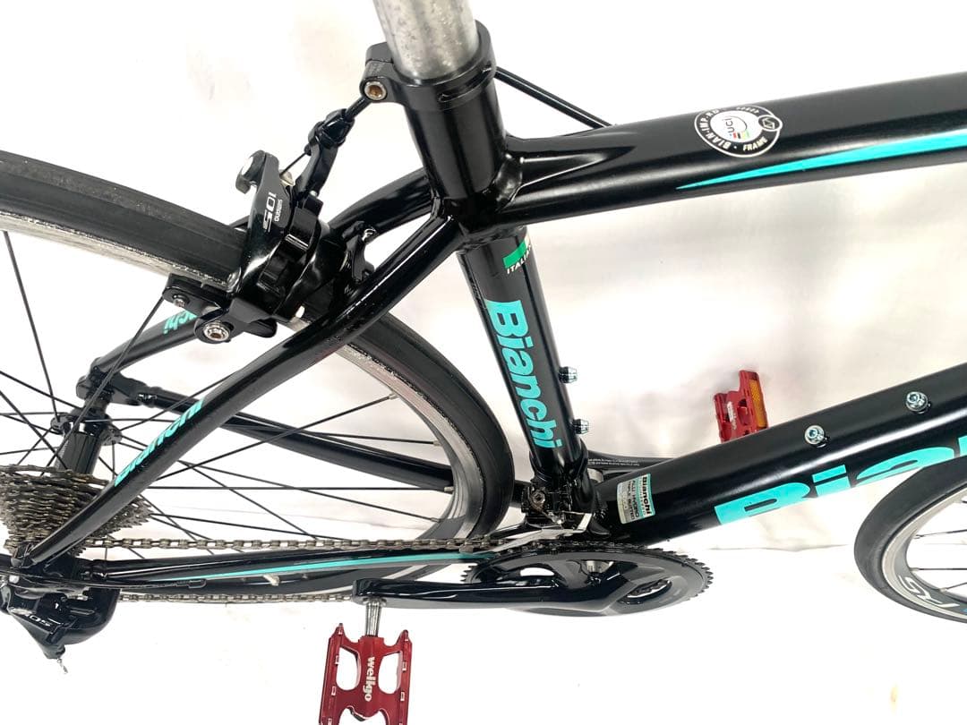 【即乘】送料無料 Bianchi ロードバイク IMPULSO9.1キロ 22速