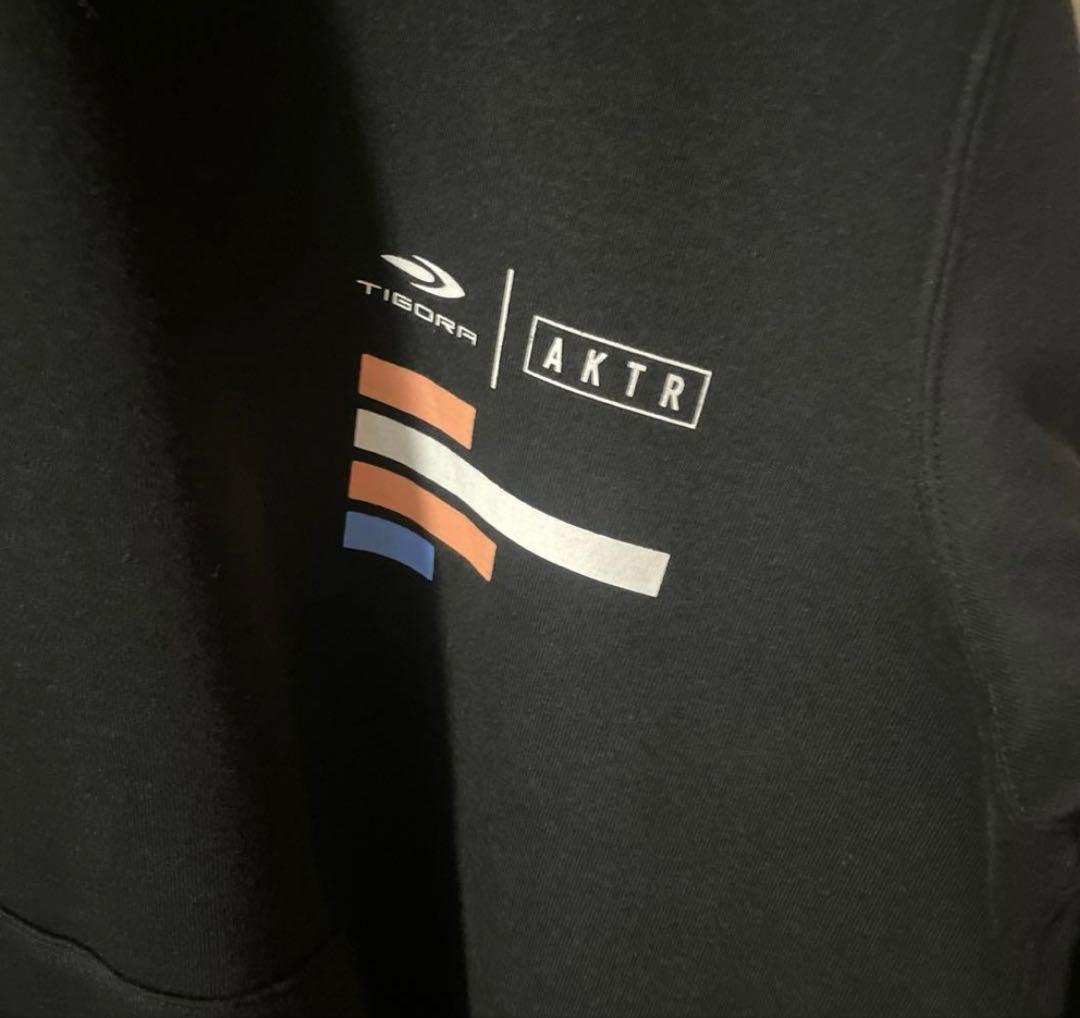 TIGORA×AKTR AKTR セットアップ　アクター　バスケ スウェット 黒