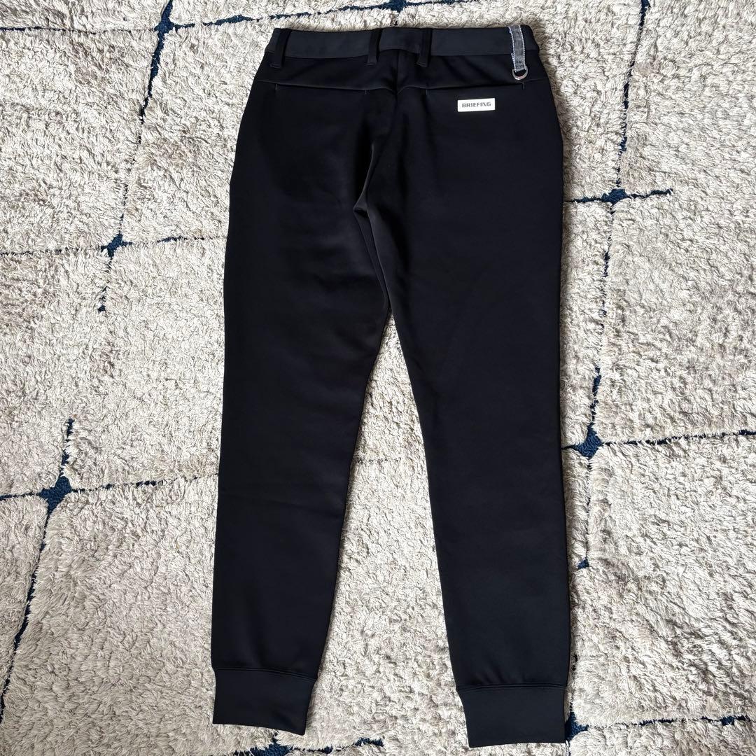 【美品✨】ブリーフィング　ジョガーパンツ　3Dロゴ　ブラック　S 黒　ゴルフ