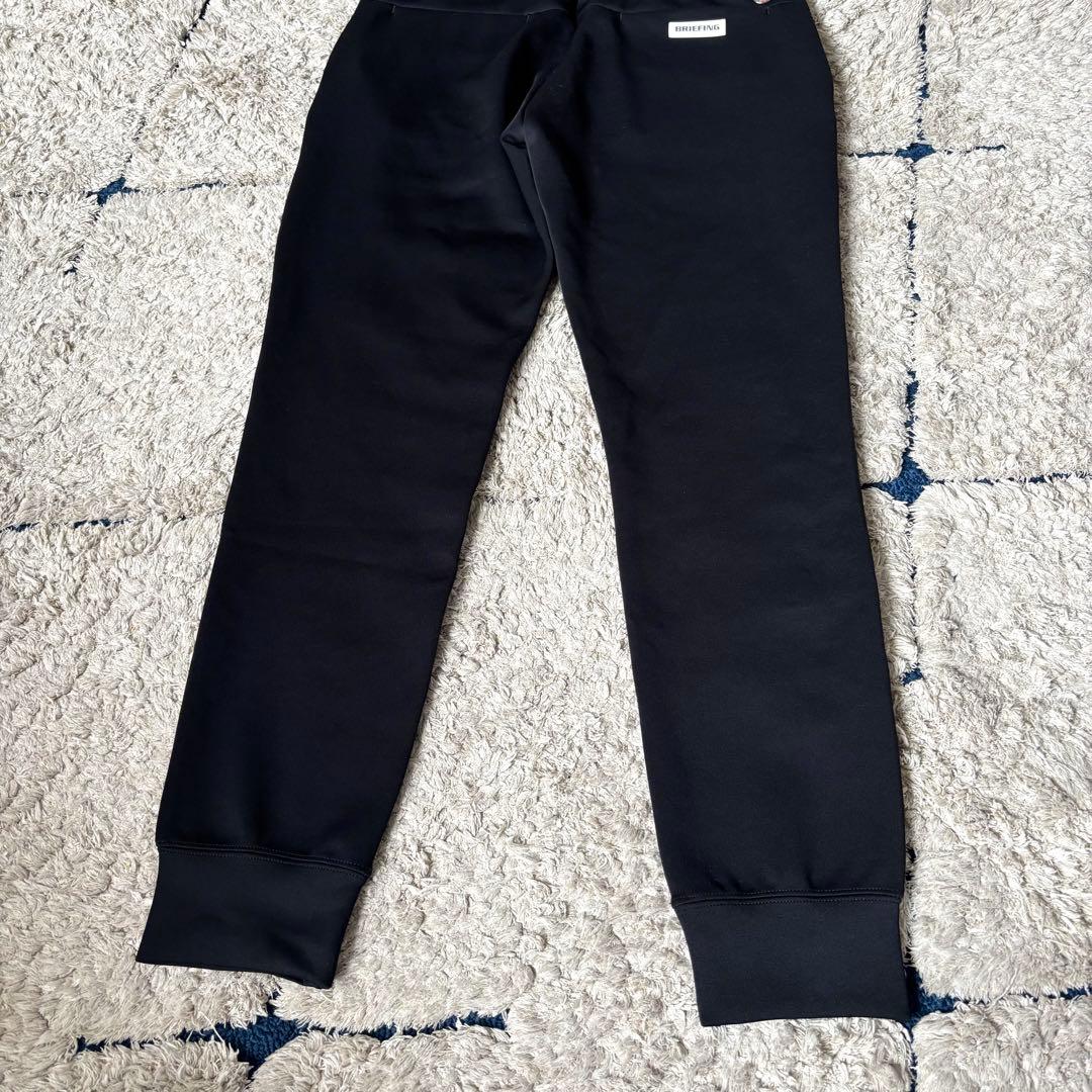 【美品✨】ブリーフィング　ジョガーパンツ　3Dロゴ　ブラック　S 黒　ゴルフ