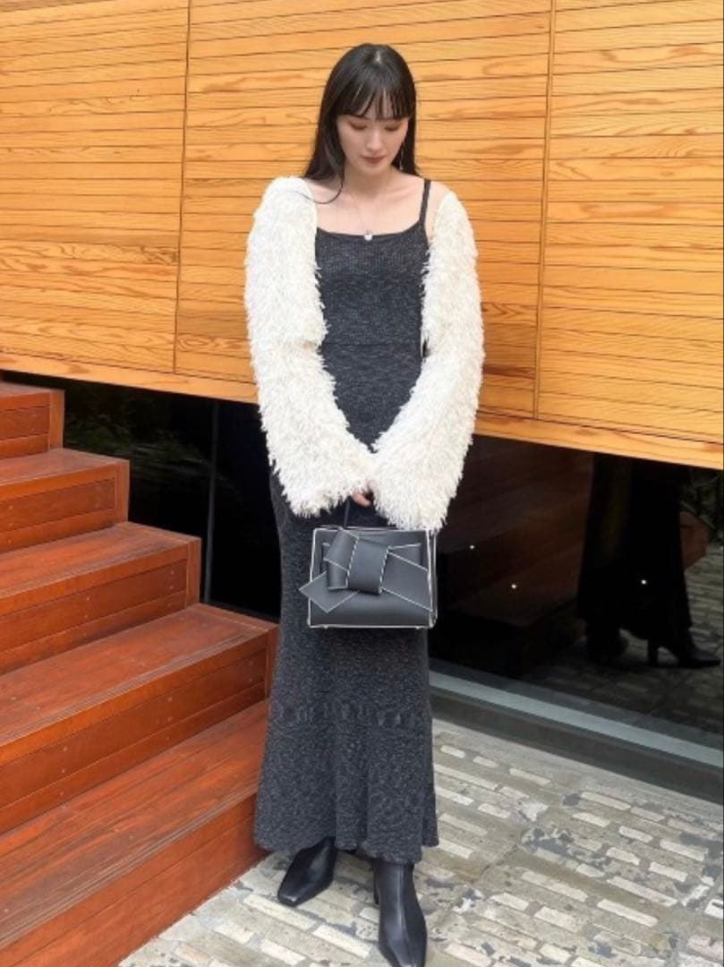 FRAY I.D カーディガンセットキャミ2wayワンピース