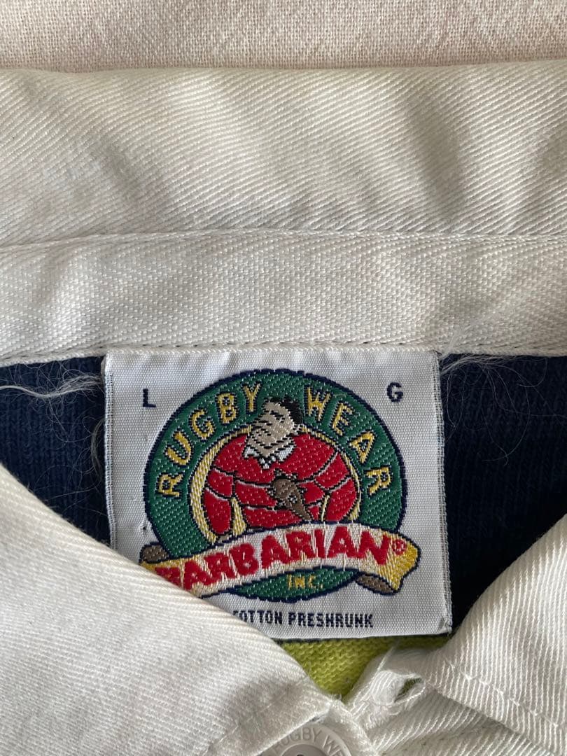 BARBARIAN バーバリアン　ラガーシャツ