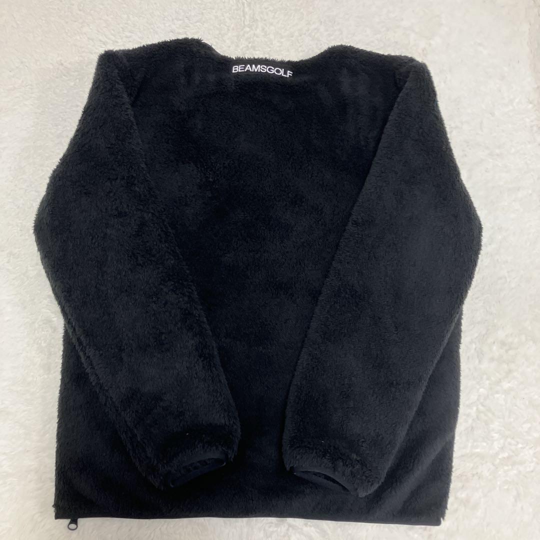 ⭐︎新品未使用タグ付き⭐︎ビームスゴルフ　ボアジャケット　ロゴ刺繍　ゴルフウエア