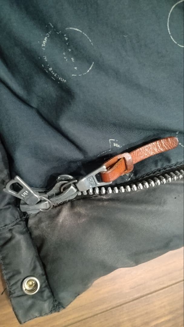 モンクレールV VISVIM ダウンベスト size:1ネイビー