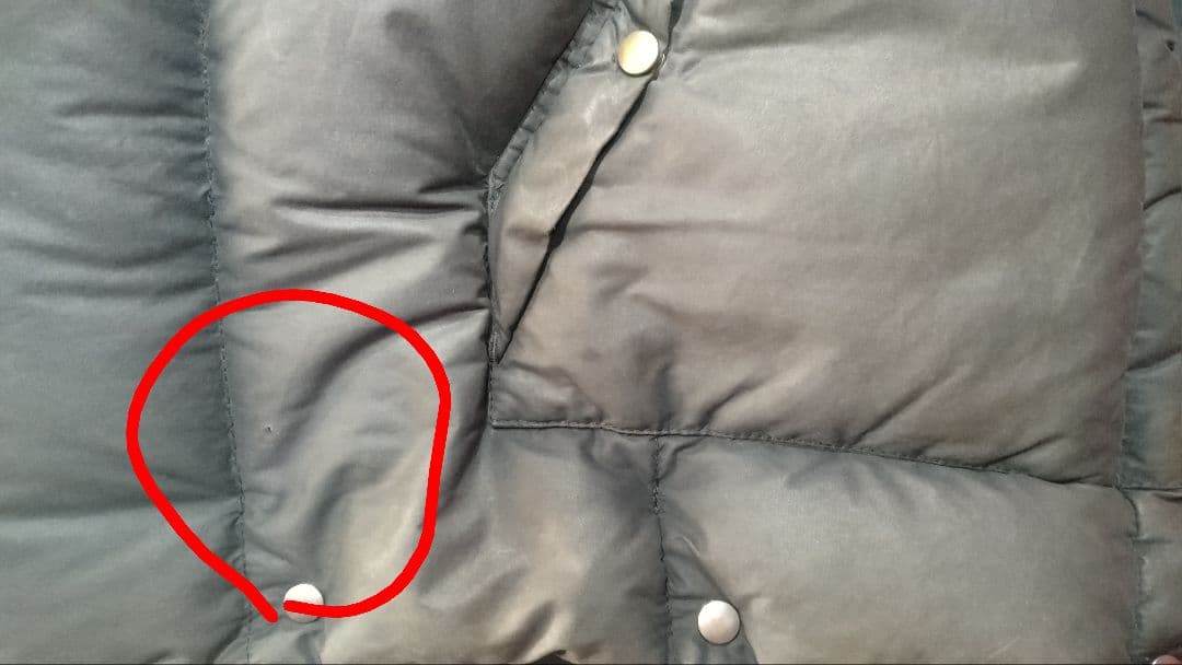 モンクレールV VISVIM ダウンベスト size:1ネイビー