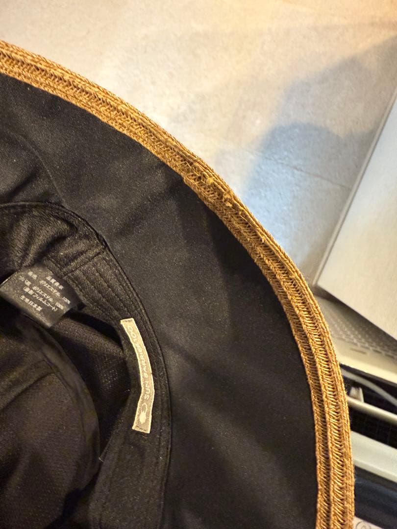 サンバリア100 ブレード・バケットハット 麦わら帽子