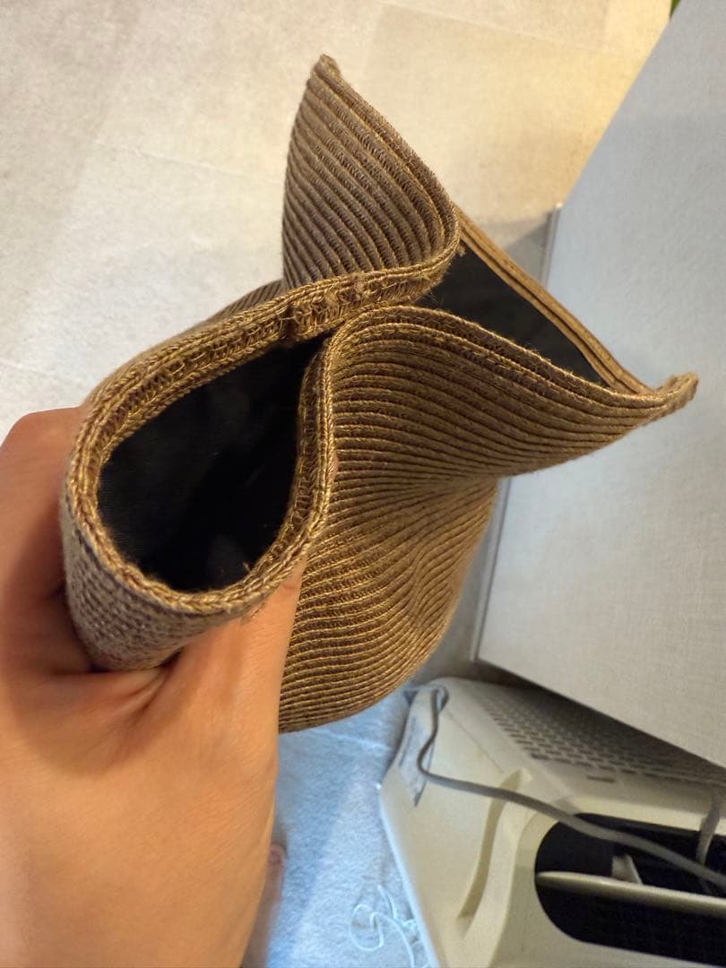 サンバリア100 ブレード・バケットハット 麦わら帽子