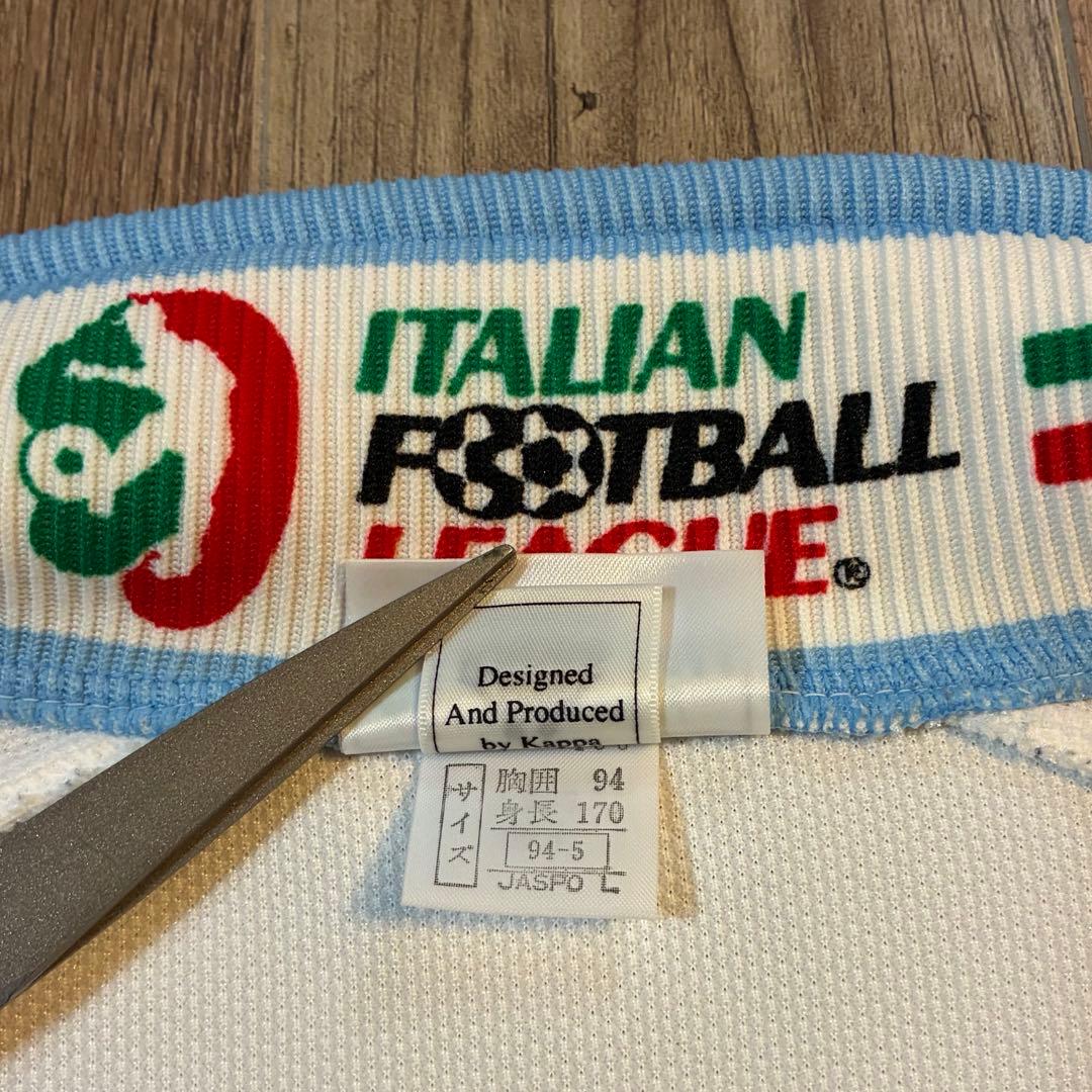 美品　kappa ラツィオ ジャージ　公式ライセンス　セリエA　激レア当時物　L