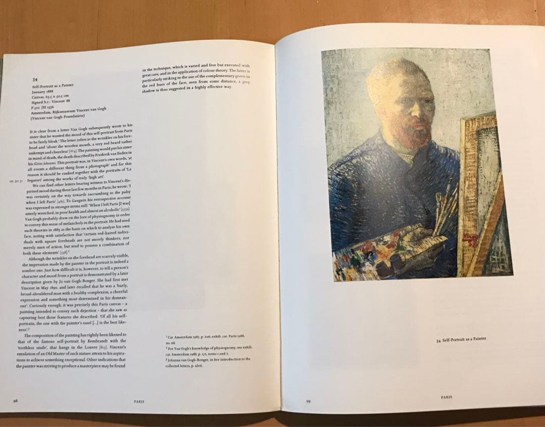 ゴッホ　絵画完全解説本（英語）