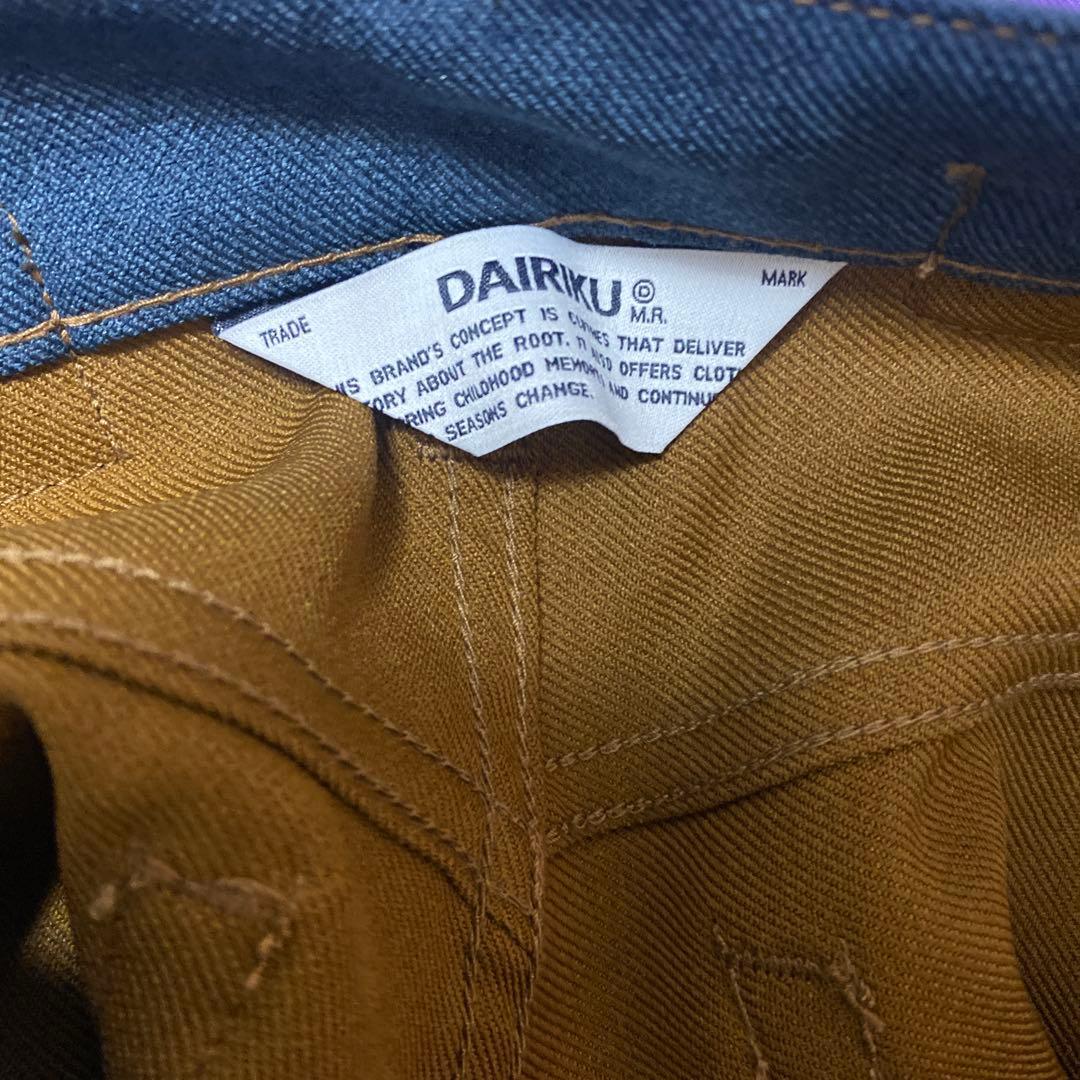 【新品】DAIRIKUフレアレッグパンツ Runaway 23ss Crazy