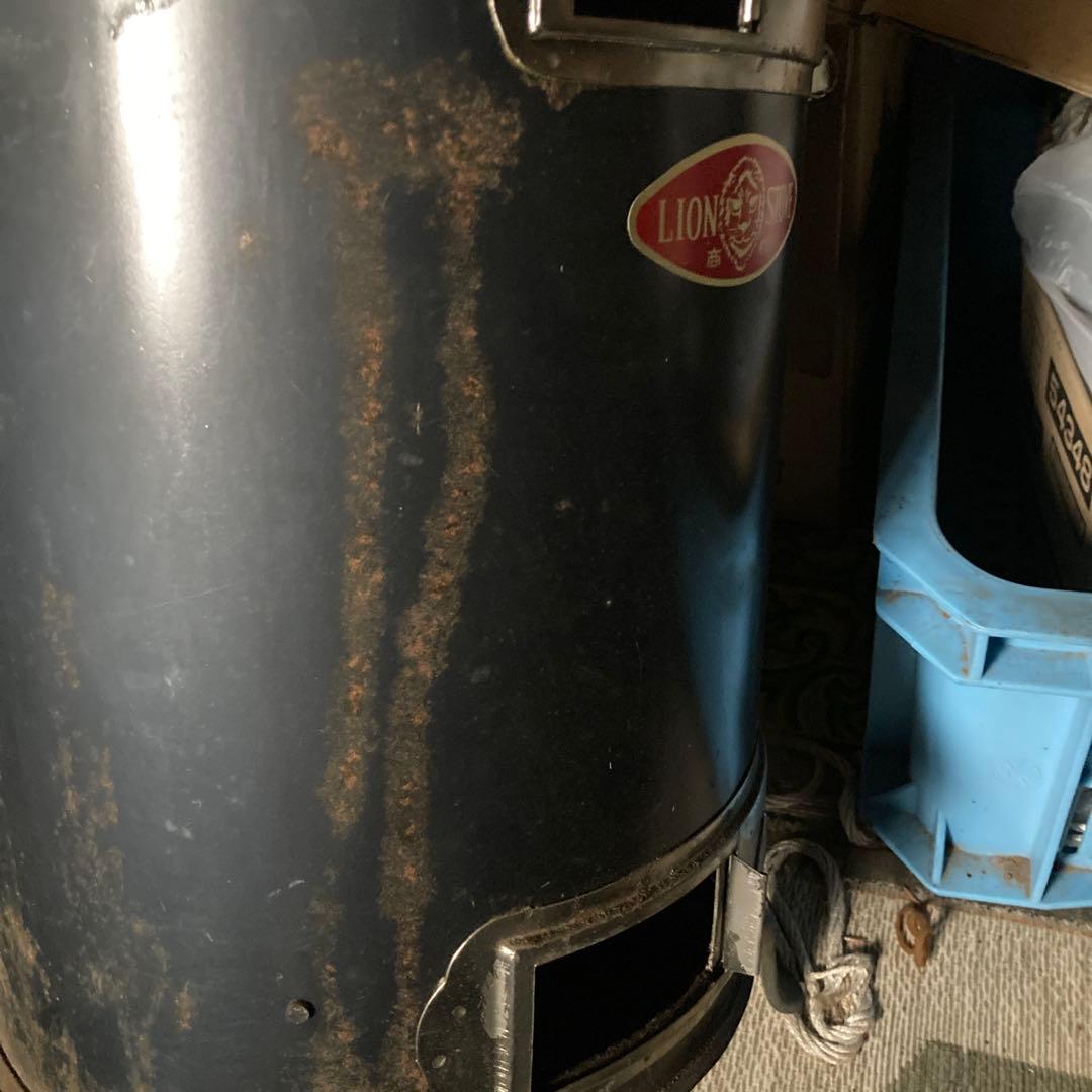 ストーブ　だるま型