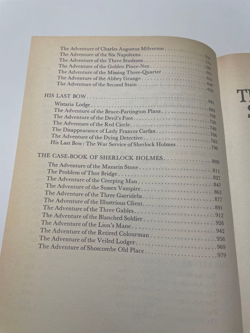 SHERLOCK HOLMES 完全版