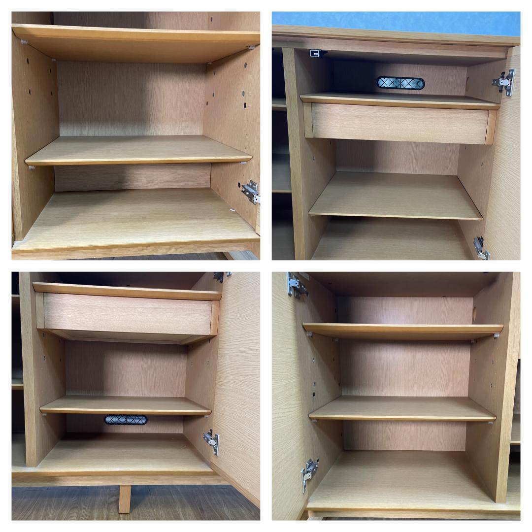 K☆129 カリモク スリットキャビネット QU5850MS